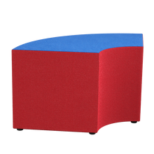 Load image into Gallery viewer, artcobell two color 1/4 arc soft seating