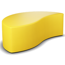 Load image into Gallery viewer, artcobell soft seating nebula bench