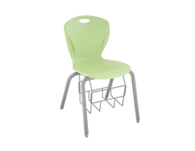 Load image into Gallery viewer, Four Leg Chair with Bookrack
