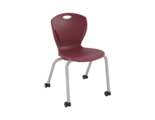 Load image into Gallery viewer, Four Leg Stacking Caster Chair
