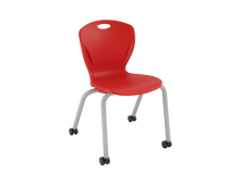 Load image into Gallery viewer, Four Leg Stacking Caster Chair
