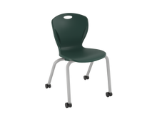 Load image into Gallery viewer, Four Leg Stacking Caster Chair
