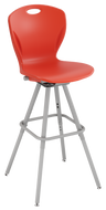 Artcobell seating discover four leg swivel stool