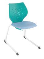 NXT MOV cantilever chair with movement seating design and customizable color options