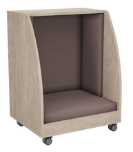 Load image into Gallery viewer, mobile privacy pod for student focus and sensory breaks
