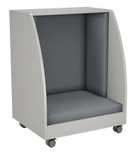 Load image into Gallery viewer, mobile privacy pod for student focus and sensory breaks
