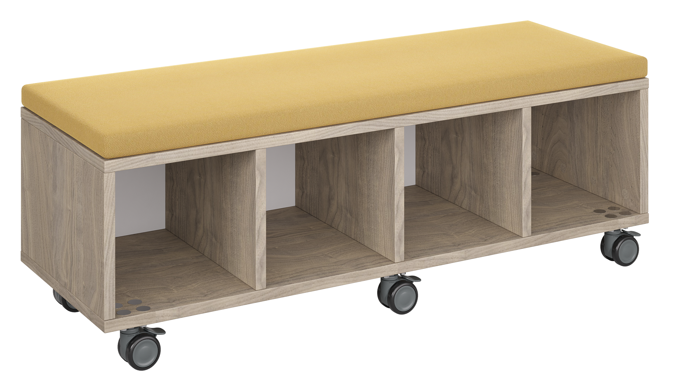 18x56 Bench | Cubbies – Artcobell