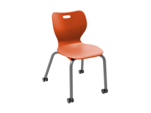 Load image into Gallery viewer, Four Leg Caster Chair
