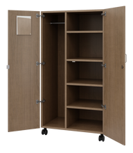 Load image into Gallery viewer, artcobell wardrobe with shelves
