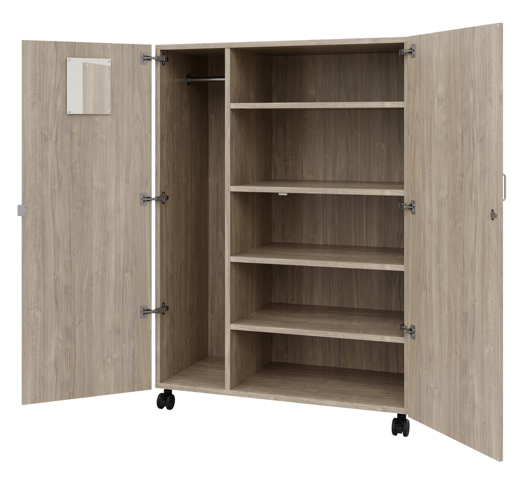 artcobell wardrobe with shelves