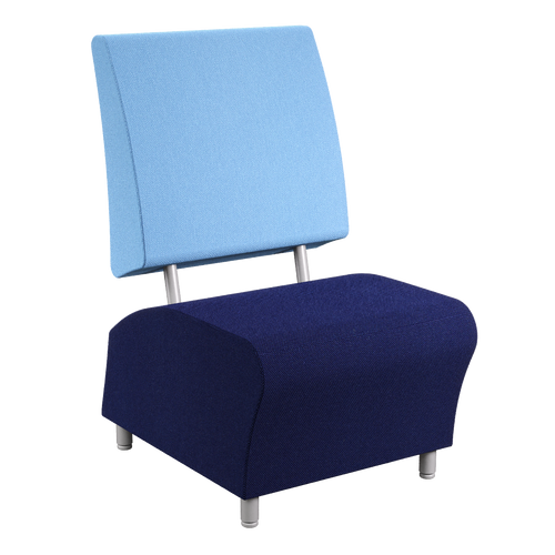 artcobell soft seating two color lounge chair