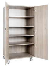 Load image into Gallery viewer, artcobell tall storage with shelves
