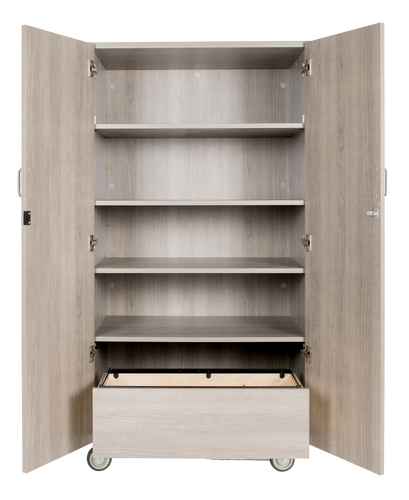 artcobell tall storage with file drawer