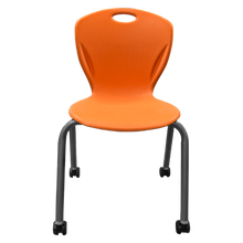 Load image into Gallery viewer, Four Leg Stacking Caster Chair
