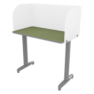 Study Carrel Screen for student desks, privacy and whiteboard in one.