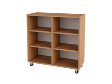 Load image into Gallery viewer, Linear Single Face Mobile Bookshelf
