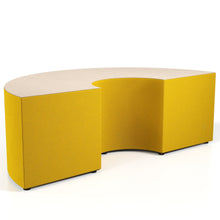 Load image into Gallery viewer, artcobell two color 1/2 arc soft seating
