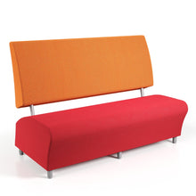 Load image into Gallery viewer, soft seating two color lounge sofa
