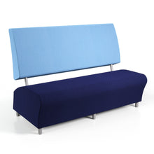 Load image into Gallery viewer, soft seating two color lounge sofa

